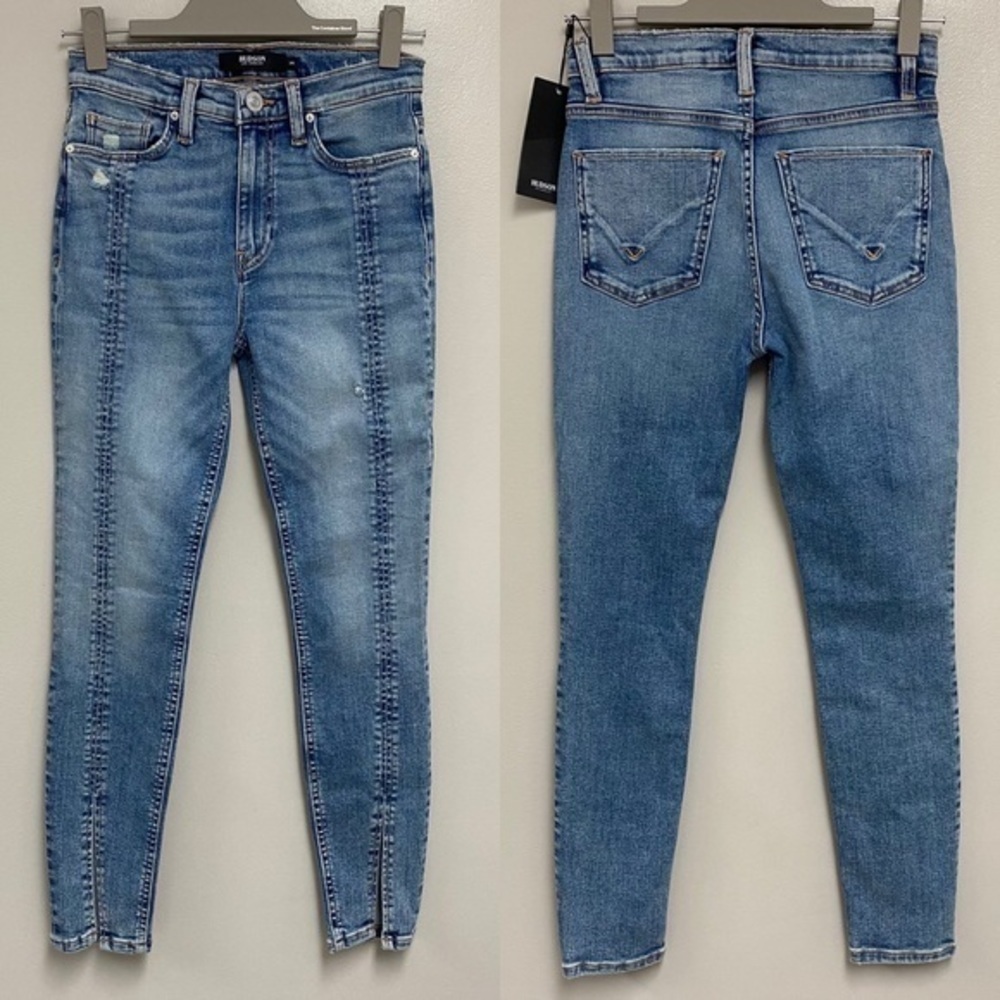 Hudson Barbara High Waist Skinny Crop Jeans